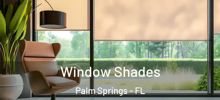  Window Shades Palm Springs - FL